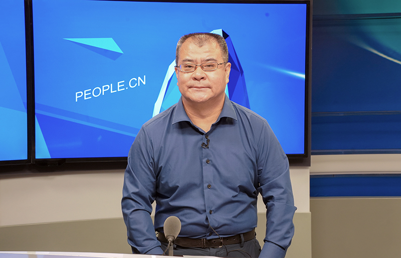 中國(guó)東方演藝集團(tuán)黨委書(shū)記、董事長(zhǎng)景小勇接受人民網(wǎng)專(zhuān)訪(fǎng)。